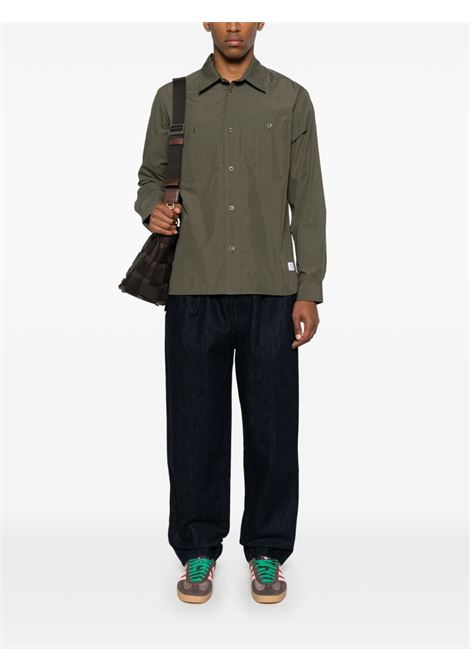 camicia silas uomo verde edera NORSE PROJECTS | N40-08258098